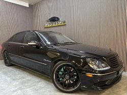 Svart Begagnad 2003 Mercedes S55 AMG AMG Sedan | 159 900 kr