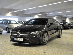 Svart Begagnad 2019 Mercedes CLA220 Shooting Brake AMG Kombi | 315 000 kr (Marknadspris)