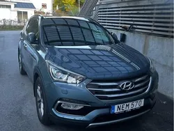 Blå Begagnad 2016 Hyundai Santa Fe Premium SUV | 199 000 kr (Bra pris)