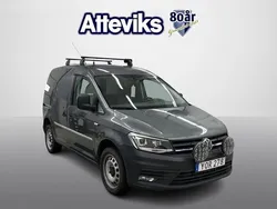 Ljusgrå (grå) Begagnad 2018 VW Caddy Minibuss | 139 900 kr (Marknadspris)