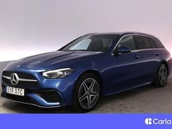 Blå Begagnad 2022 Mercedes C300e AMG Kombi | 390 900 kr (Marknadspris)