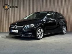 Svart Begagnad 2017 Mercedes B200 Minibuss | 129 400 kr (Bra pris)