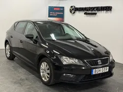 Svart Begagnad 2016 Seat Leon Style Halvkombi | 109 900 kr (Marknadspris)