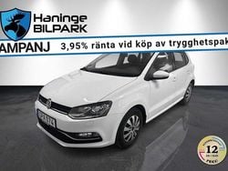 Vit Begagnad 2015 VW Polo Halvkombi | 99 995 kr (Bra pris)