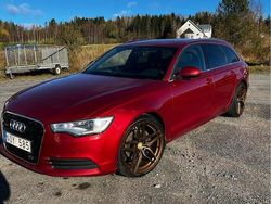 Röd Begagnad 2013 Audi A6 Ambition Kombi | 135 000 kr (Lite dyr)