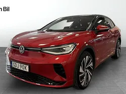Mörkröd (kings red metallic) Begagnad 2022 VW ID.5 GTX SUV | 389 900 kr (Marknadspris)