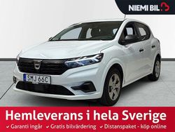 Vit Begagnad 2021 Dacia Sandero Halvkombi | 119 900 kr (Marknadspris)
