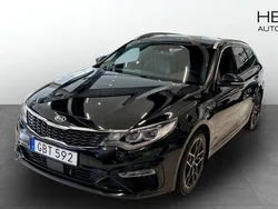 Svart (black) Begagnad 2018 Kia Optima GT-Line Kombi | 204 900 kr (Marknadspris)