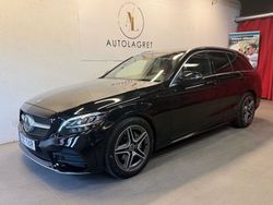 Svart Begagnad 2019 Mercedes C200 AMG line Kombi | 204 900 kr (Marknadspris)