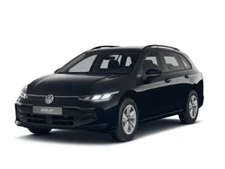 Svart Ny 2024 VW Golf VIII Life Kombi | 299 900 kr (Bra pris)