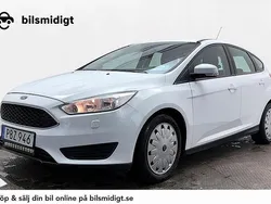 Vit Begagnad 2017 Ford Focus Trend Halvkombi | 102 900 kr (Lite dyr)