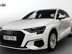 Vit Begagnad 2023 Audi A3 Sportback Proline Halvkombi | 244 000 kr (Marknadspris)