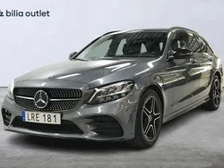 Grå Begagnad 2018 Mercedes C220 AMG Kombi | 289 900 kr (Marknadspris)