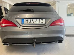 Mörkgrå (grå) Begagnad 2015 Mercedes CLA220 Shooting Brake Kombi | 115 000 kr (Bra pris)