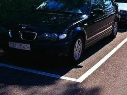 Svart Begagnad 2003 BMW 316 Sedan | 28 000 kr