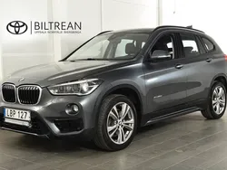 Grå (grå metallic) Begagnad 2015 BMW X1 Sport Line SUV | 179 900 kr (Lite dyr)