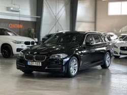 Svart Begagnad 2014 BMW 520 Kombi | 129 900 kr (Marknadspris)