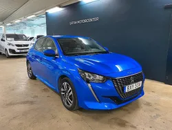 Blå Begagnad 2020 Peugeot 208 Allure Halvkombi | 164 900 kr (Marknadspris)