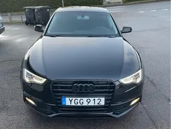Svart Begagnad 2016 Audi A5 Sportback Sport Halvkombi | 165 000 kr (Marknadspris)