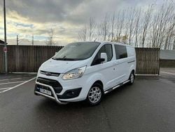 Vit Begagnad 2015 Ford Transit Custom Van | 125 000 kr (Dyr)