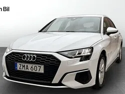 Vit Begagnad 2023 Audi A3 Sportback Proline Halvkombi | 244 000 kr (Marknadspris)