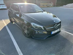Svart Begagnad 2016 Mercedes A180 AMG Halvkombi | 154 000 kr (Marknadspris)