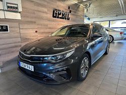 Grå Begagnad 2019 Kia Optima Hybrid Advance Sedan | 209 000 kr (Marknadspris)