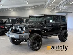 Svart Begagnad 2009 Jeep Wrangler Unlimited SUV | 209 900 kr (Marknadspris)