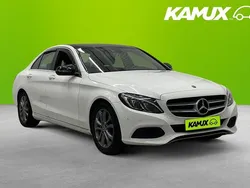 Vit Begagnad 2018 Mercedes C220 Avantgarde Sedan | 224 700 kr (Bra pris)