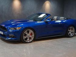 Blå Begagnad 2017 Ford Mustang Convertible Cab | 249 900 kr (Bra pris)