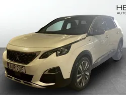 Vit (white) Begagnad 2019 Peugeot 5008 GT-line Minibuss | 249 900 kr (Marknadspris)