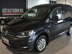 Svart (svartmetallic metallic) Begagnad 2020 VW Caddy Minibuss | 180 000 kr (Lite dyr)