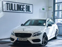 Vit Begagnad 2016 Mercedes C220 AMG Sedan | 249 900 kr (Marknadspris)