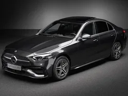 Grå Begagnad 2024 Mercedes C300 AMG Sedan | 539 000 kr