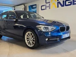 Blå Begagnad 2015 BMW 118 Sport Line Halvkombi | 149 900 kr (Bra pris)