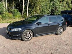 Svart Begagnad 2015 VW Golf VII GT Kombi | 99 000 kr (Marknadspris)
