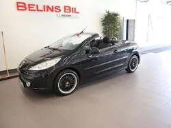 Svart Begagnad 2007 Peugeot 207 CC Cab | 49 500 kr (Lite dyr)