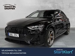 Svart Begagnad 2022 Audi e-tron S-Line SUV | 469 000 kr (Dyr)