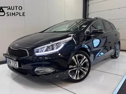 Svart Begagnad 2015 Kia Ceed EX Kombi | 69 900 kr (Marknadspris)