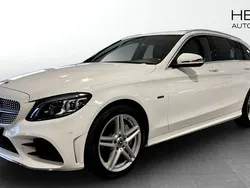 Vit (white) Begagnad 2020 Mercedes C300e Kombi | 319 900 kr (Marknadspris)