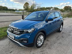 Blå Begagnad 2021 VW T-Cross SUV | 164 000 kr (Bra pris)