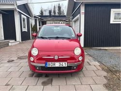 Röd Begagnad 2007 Fiat 500 Halvkombi | 45 000 kr