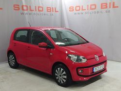 Röd Begagnad 2015 VW up! high up! Halvkombi | 79 900 kr (Marknadspris)