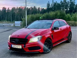 Röd Begagnad 2014 Mercedes A180 AMG line Halvkombi | 76 900 kr (Bra pris)