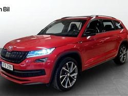 Röd Begagnad 2019 Skoda Kodiaq SportLine SUV | 319 900 kr (Marknadspris)