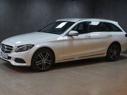 Vit Begagnad 2016 Mercedes C220 Avantgarde Kombi | 179 900 kr (Marknadspris)