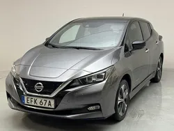 Mörkgrå Begagnad 2019 Nissan Leaf Tekna Halvkombi | 163 000 kr (Lite dyr)