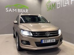 Ljusbrun (brun) Begagnad 2016 VW Tiguan Sport SUV | 139 900 kr (Superpris)