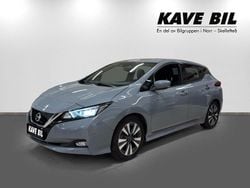 Ljusgrå Begagnad 2022 Nissan Leaf N-Connecta Halvkombi | 169 900 kr (Bra pris)