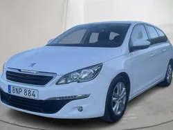 Vit Begagnad 2016 Peugeot 308 Active | 79 000 kr